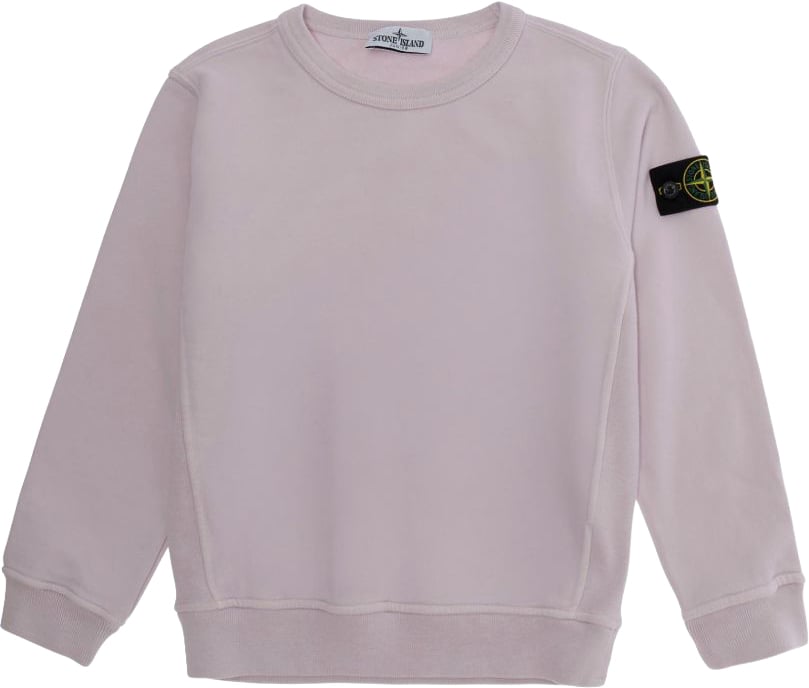 Stone Island Sweaters Powder Pink Roze