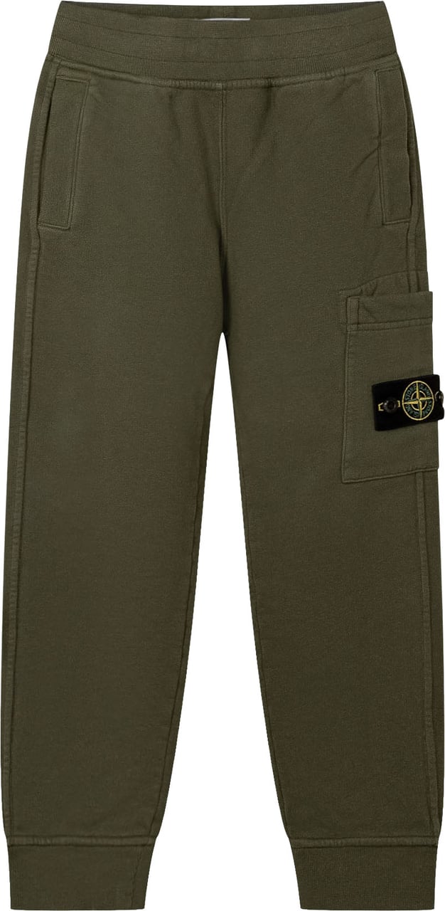 Stone Island Pantaloni Jogger Donkergroen