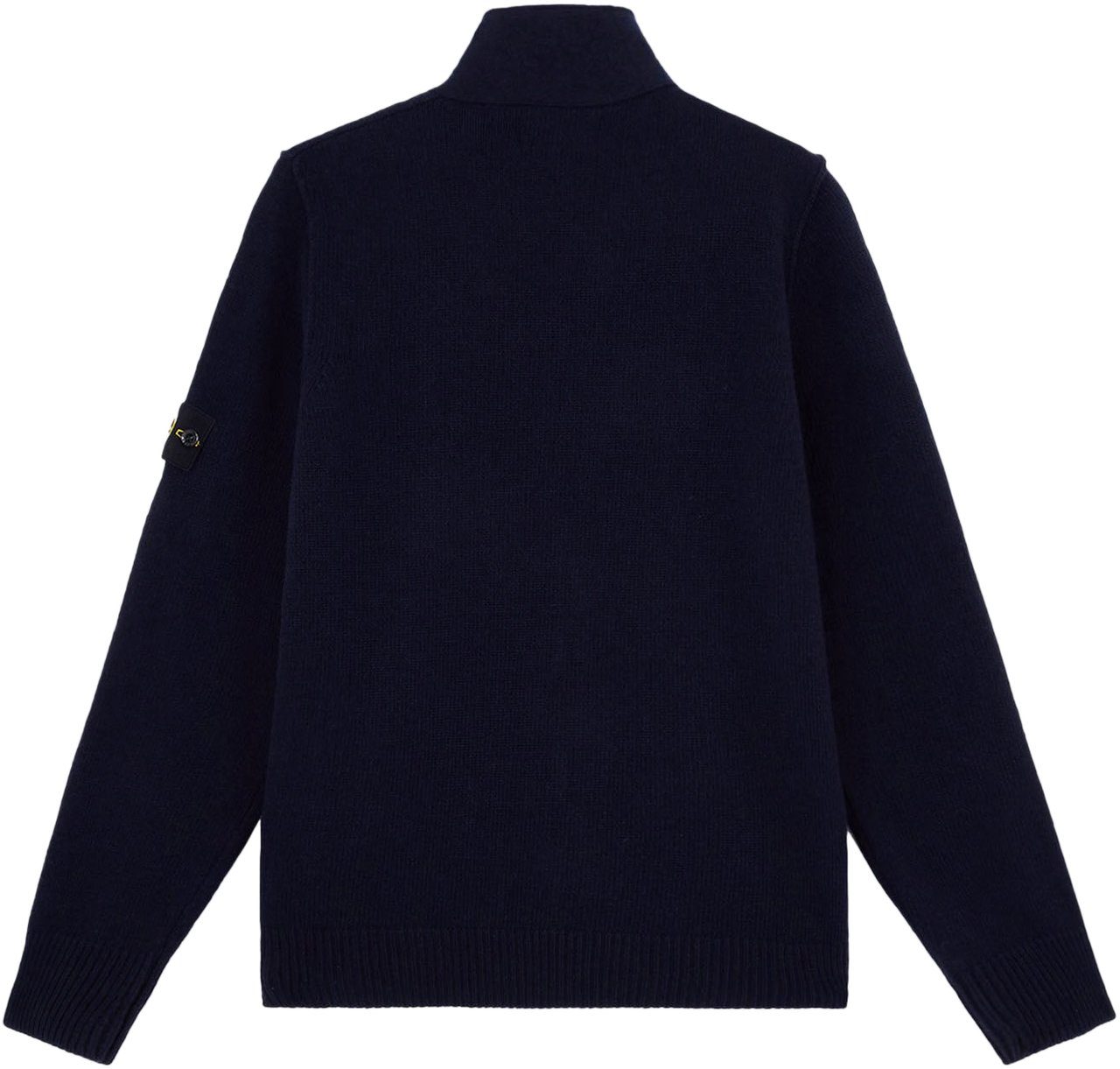 Stone Island LAMBSWOOL CARDIGAN NAVY BLUE Blauw