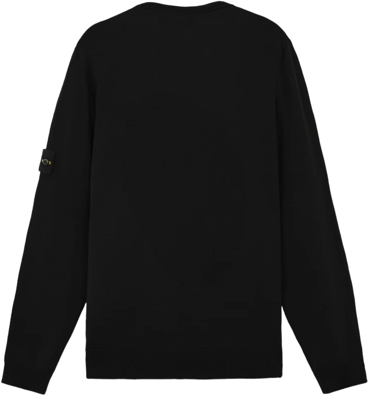 Stone Island LIGHT PURE RWS WOOL CREW NECK BLACK Zwart