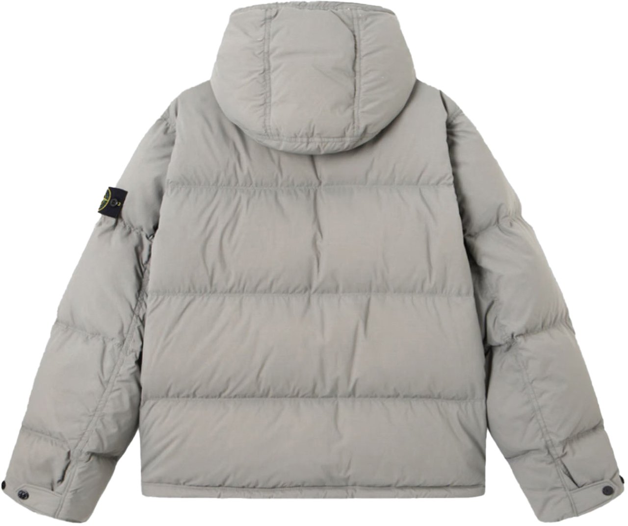 Stone Island MATT RIPSTOP CORDURA® ADVANCED FABRICS SHORT PARKA CEMENT Grijs