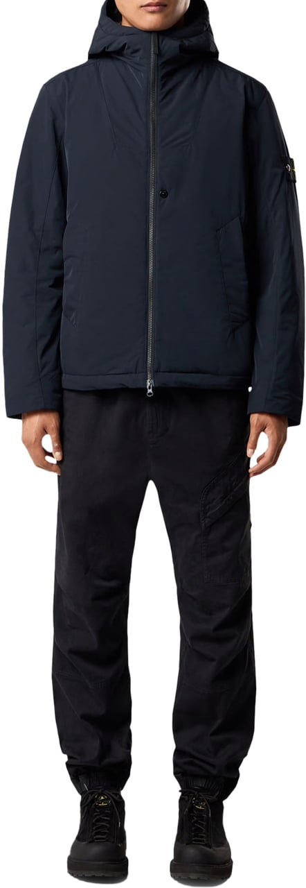 Stone Island MICRO TWILL JACKET NAVY BLUE Blauw