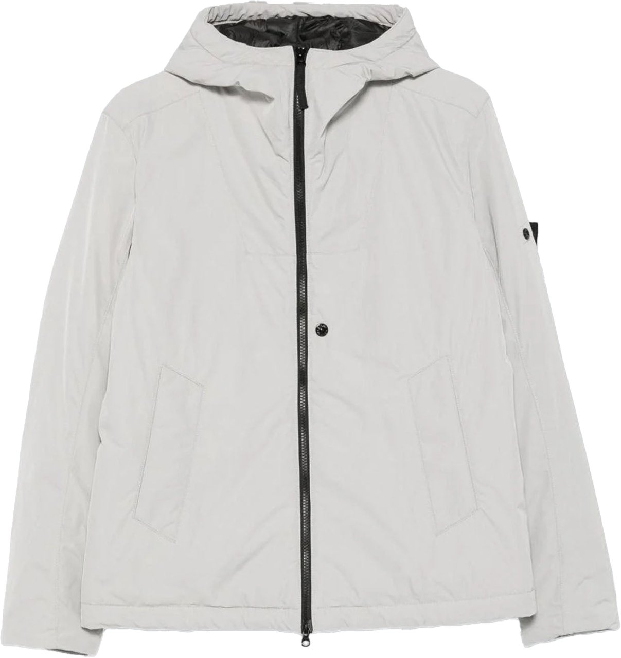 Stone Island MICRO TWILL JACKET PEARL GREY Grijs