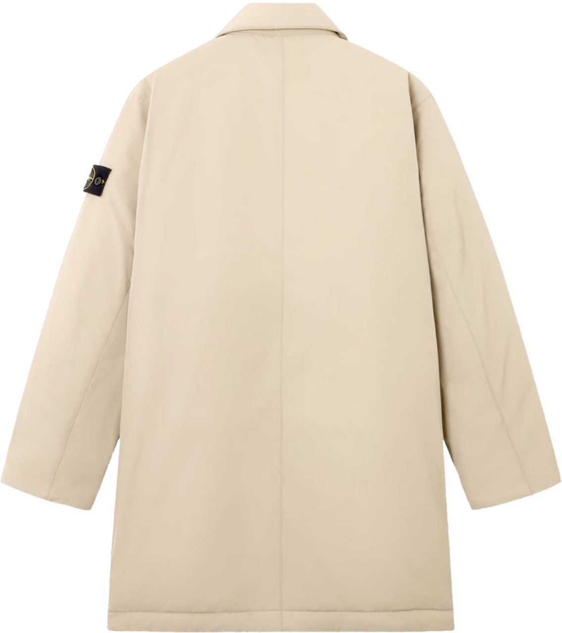 Stone Island MICRO TWILL LONG COAT DESERT Beige