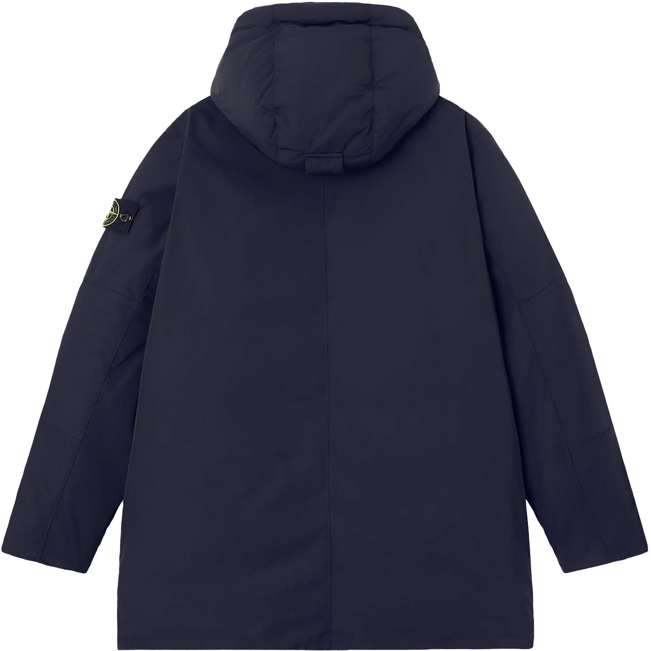 Stone Island MICRO TWILL LONG PARKA NAVY BLUE Blauw