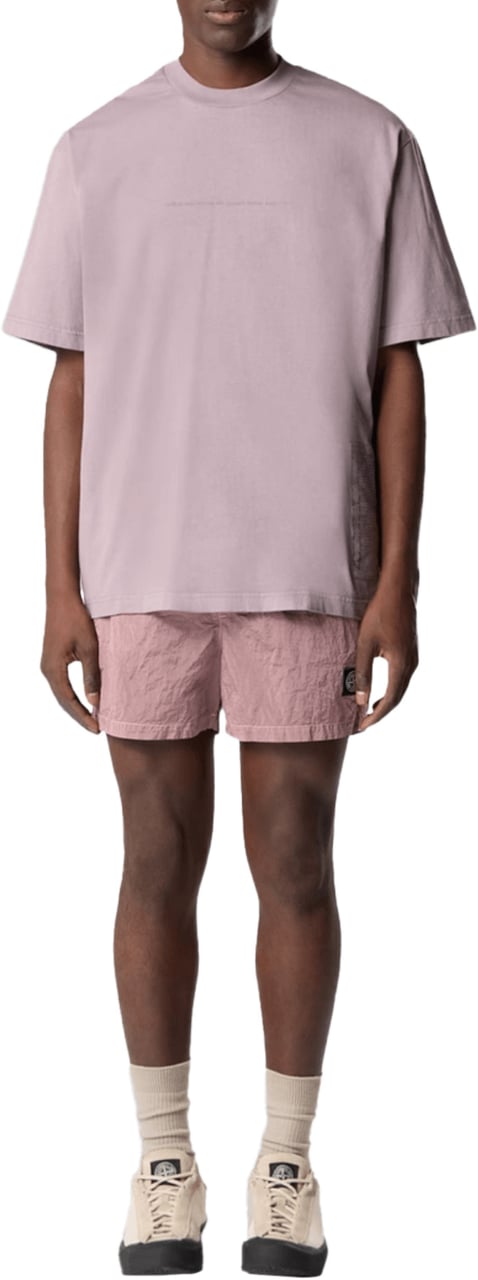 Stone Island NYLON METAL IN ECONYL REGENERATED NYLON SWIM SHORTS OLEANDER Roze