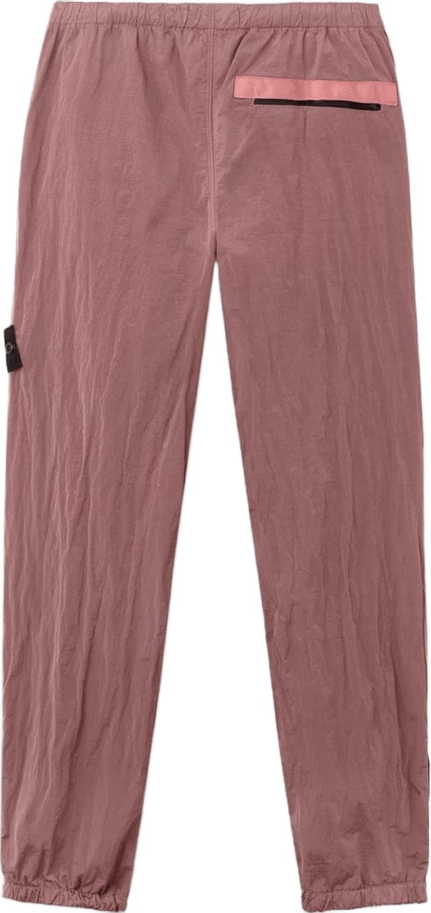 Stone Island NYLON METAL IN ECONYL GEREGENEREERDE NYLON BROEK OLEANDER Roze