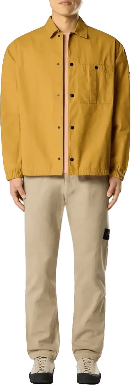 Stone Island OUD EFFECT BIOLOGISCHE PANAMA KATOENEN BROEK WOESTIJNZAND Beige