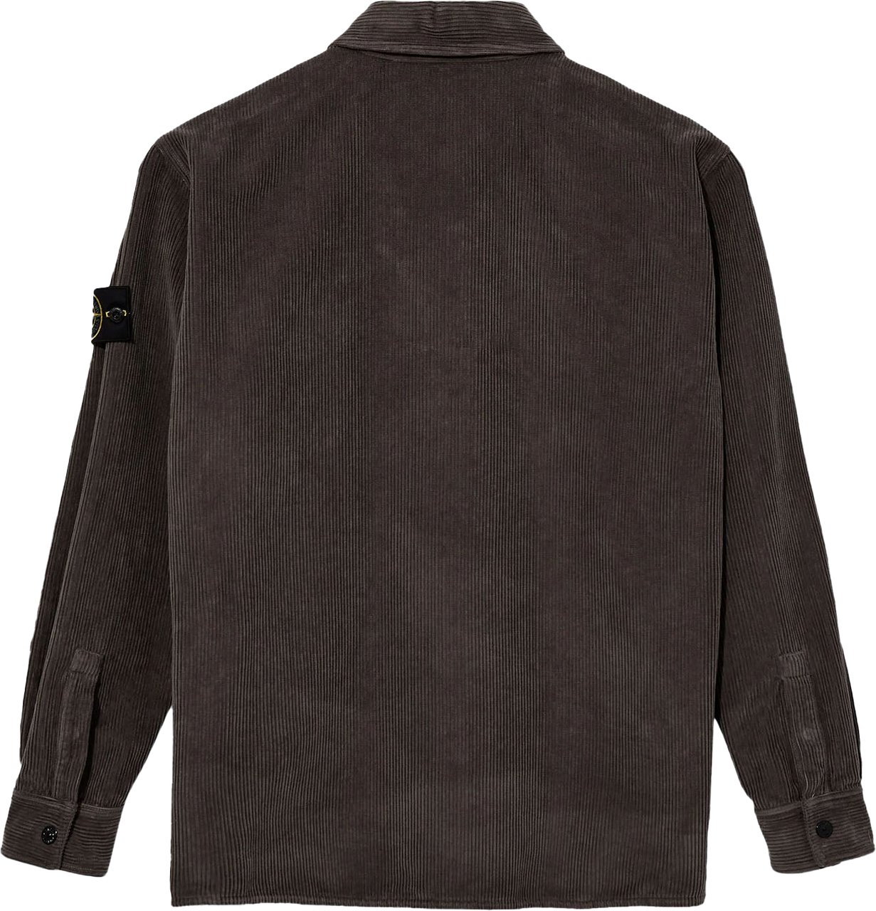 Stone Island ORGANIC COTTON CORDUROY 800 SHIRTS CEMENT Grijs