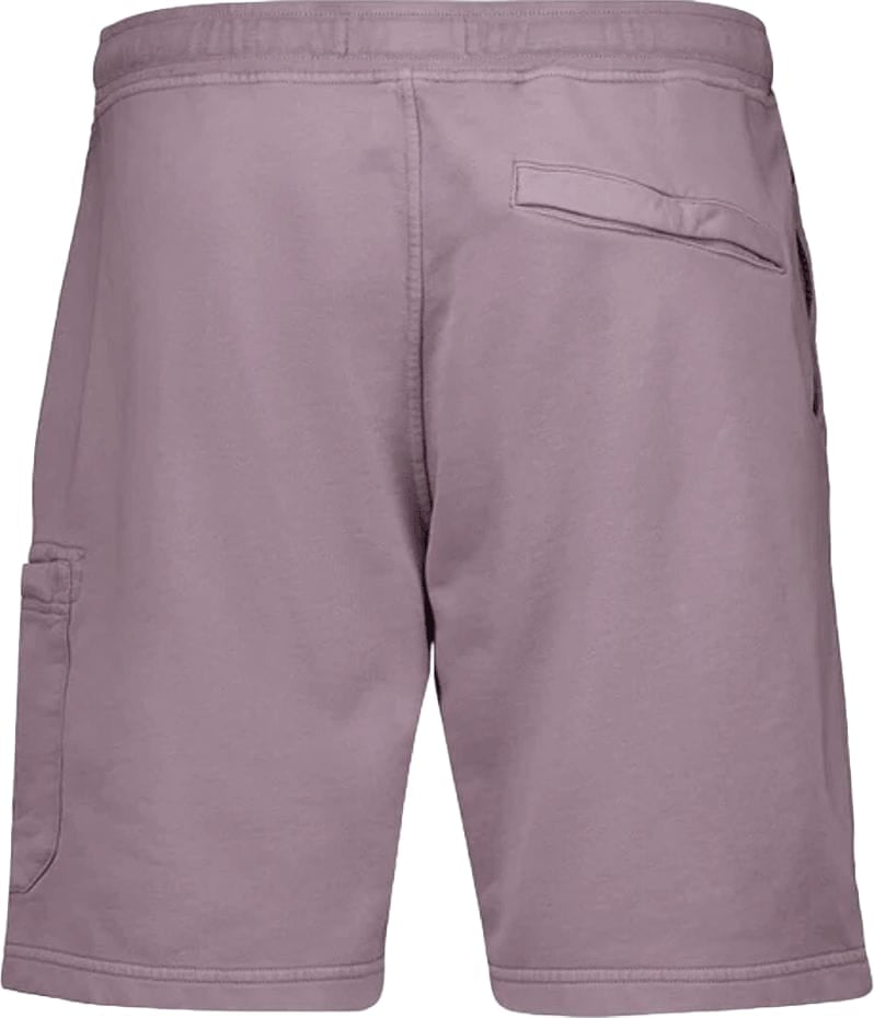 Stone Island Biologische katoenen fleece shorts paarsgrijs Paars