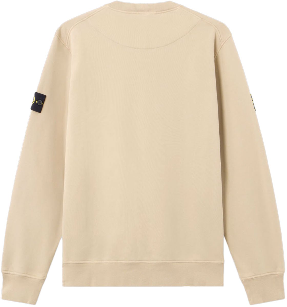 Stone Island ORGANIC COTTON FLEECE SWEATSHIRT DESERT Beige