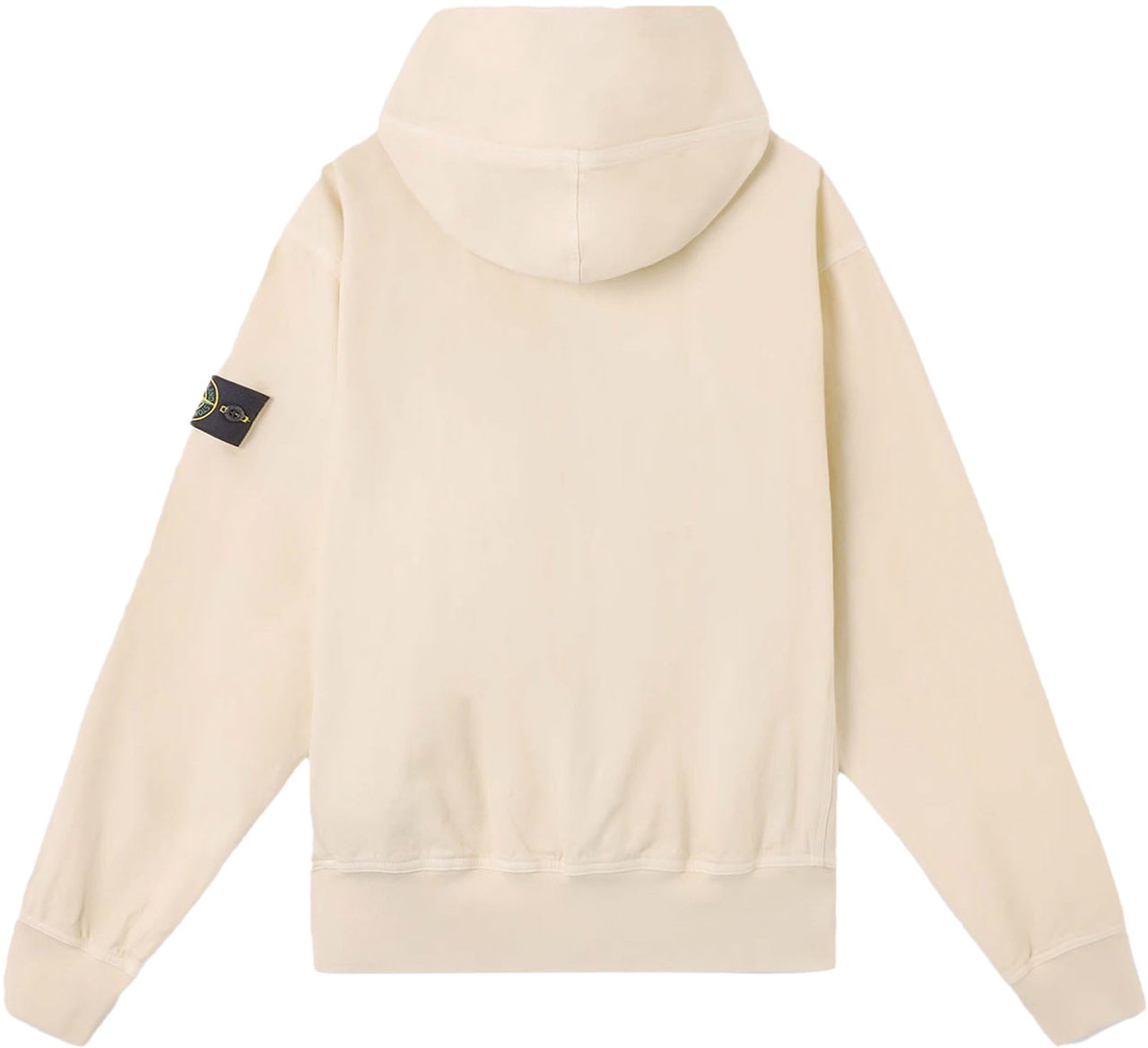 Stone Island ORGANIC PANAMA COTTON HOODIE SWEATER DESERT Beige