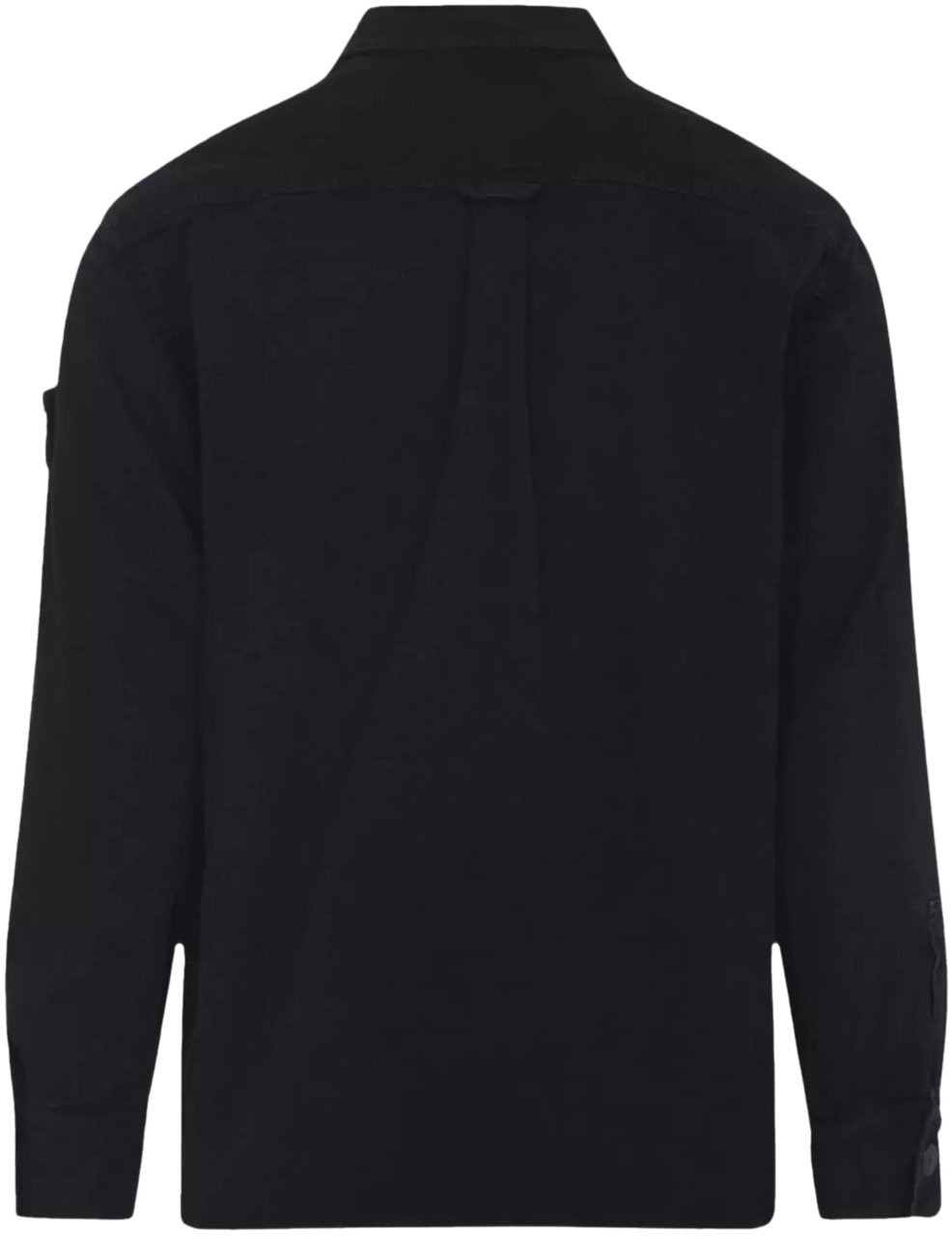 Stone Island ORGANIC PANAMA COTTON SHIRTS BLACK Zwart