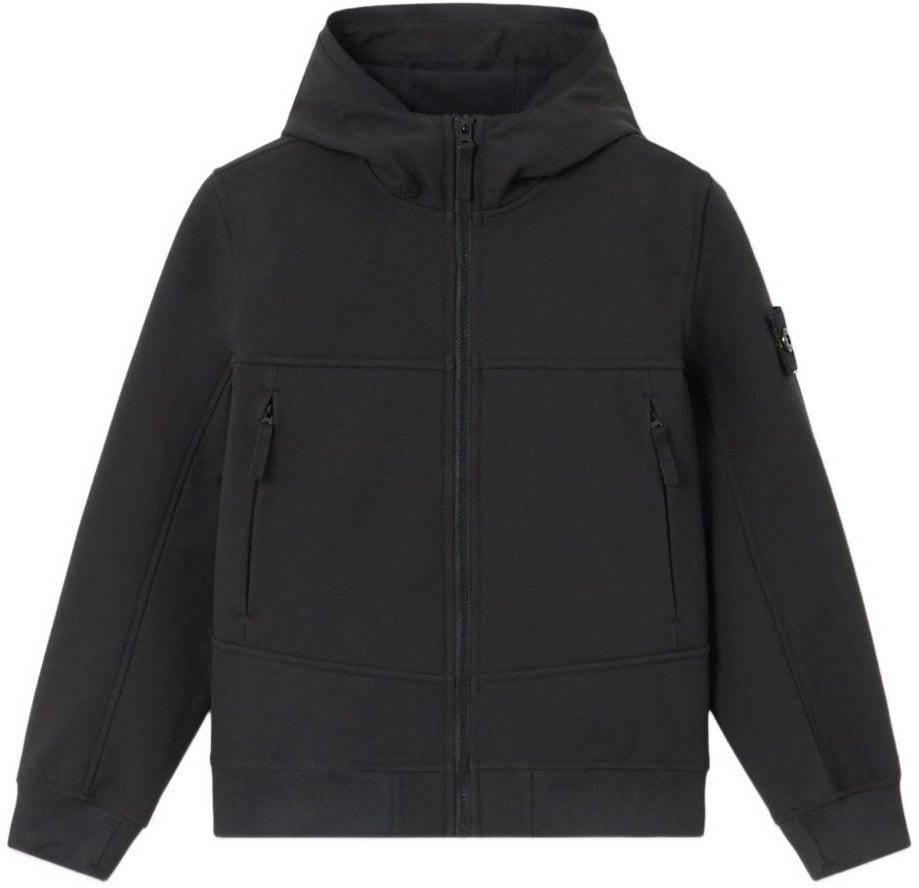 Stone Island Coats Black Zwart