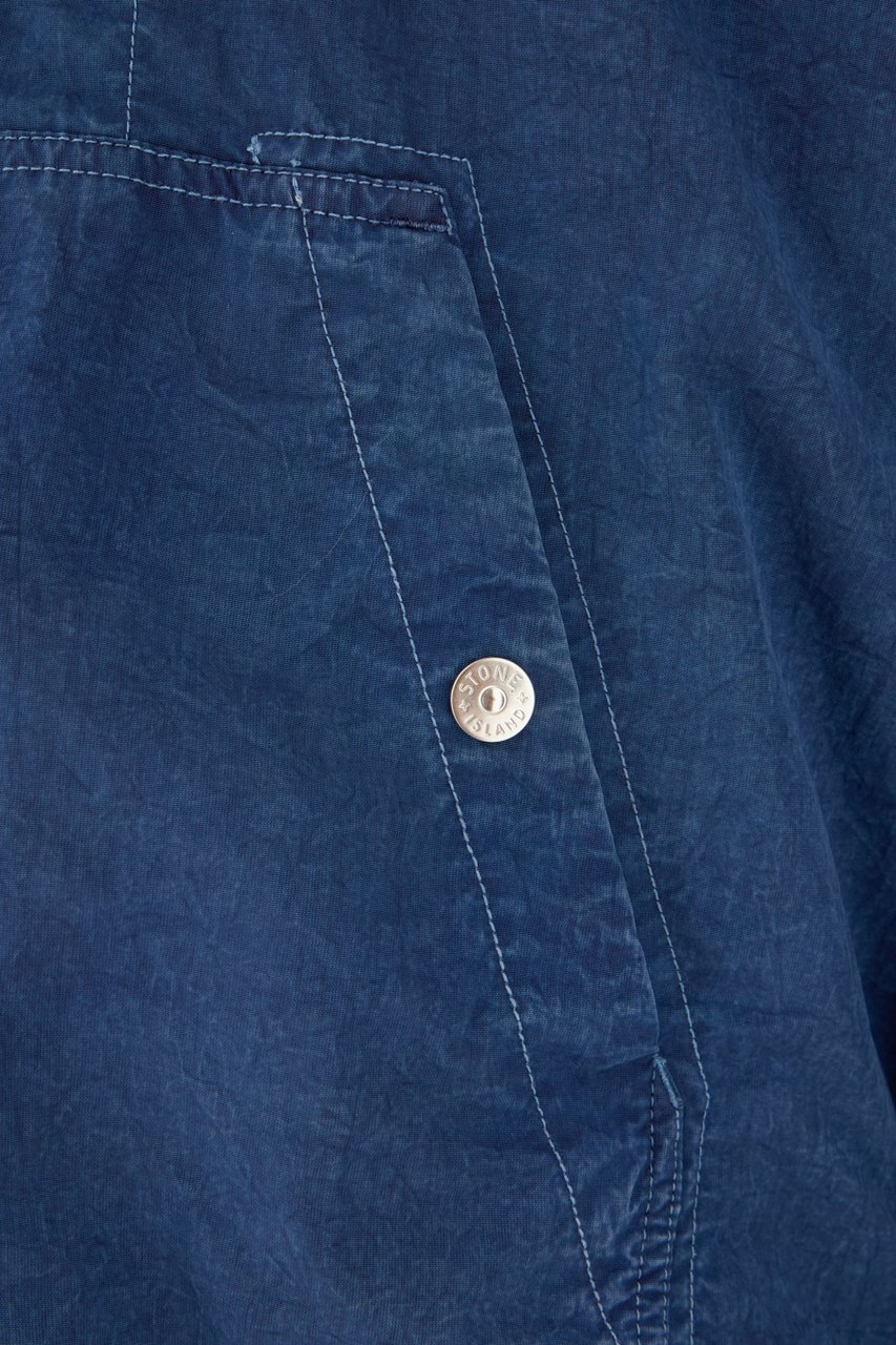 Stone Island Stone Island Denim blue nylon midnight blue Blauw