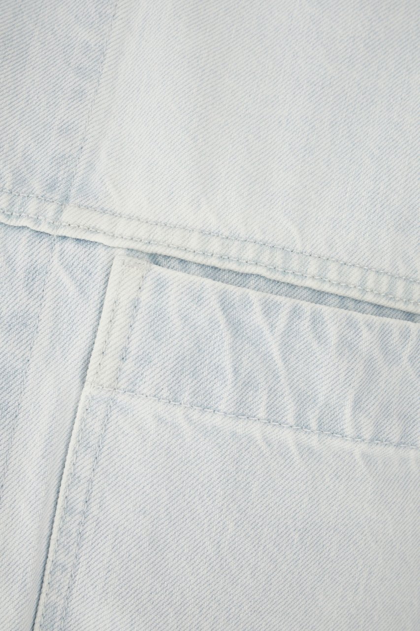 Stone Island Stone Island Denim jacket Lichtblauw