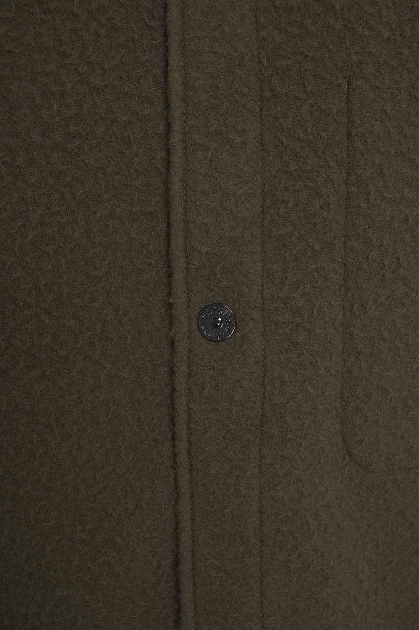 Stone Island Overshirt 'Overshirt con logo' Groen