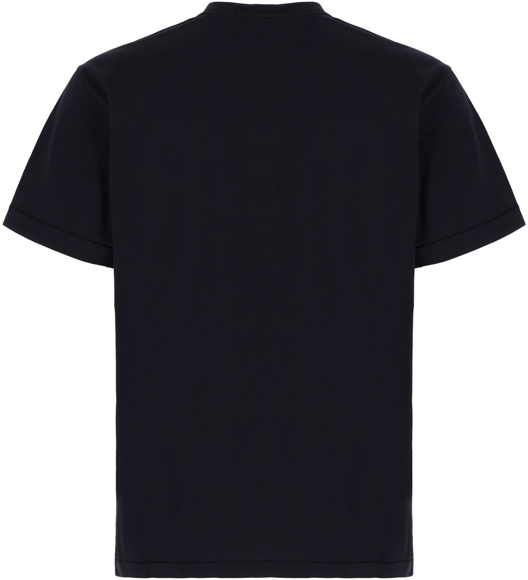 Stone Island Midnight blue cotton t-shirt Blauw