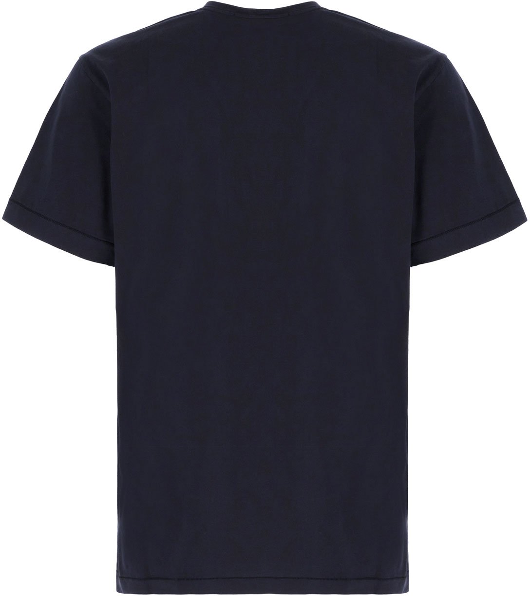 Stone Island Stone Island Midnight blue cotton t-shirt Blauw