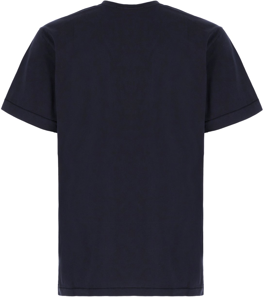 Stone Island Midnight blue cotton t-shirt Blauw
