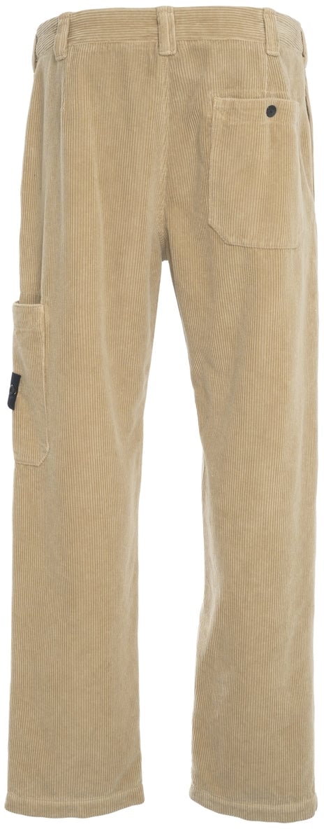 Stone Island Corduroy pants Beige