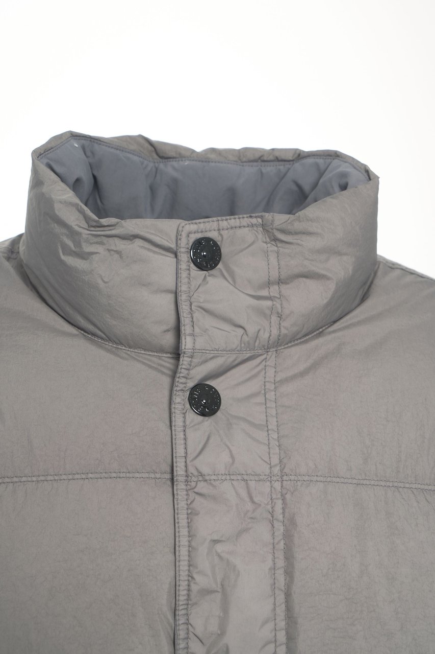 Stone Island Quilted down jacket Beige