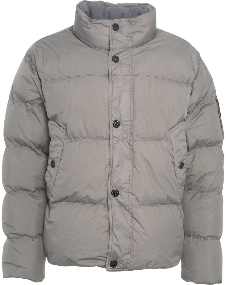 Stone Island Quilted down jacket Beige