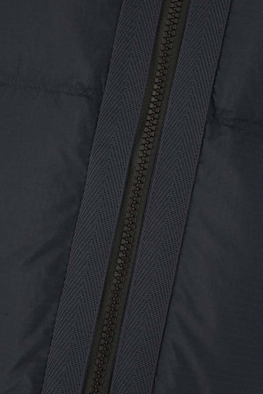 Stone Island Midnight blue nylon down jacket Blauw