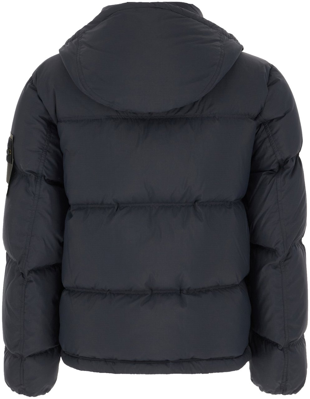 Stone Island Midnight blue nylon down jacket Blauw
