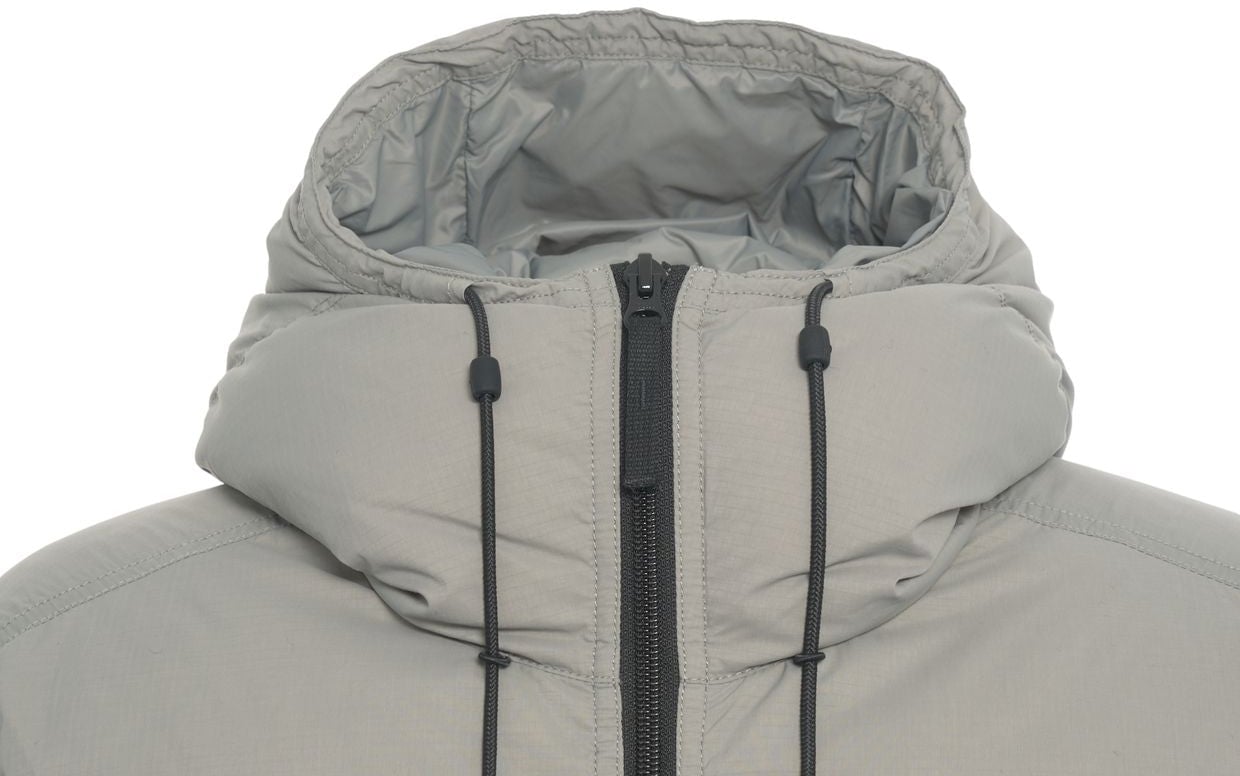 Stone Island Hooded down jacket Beige