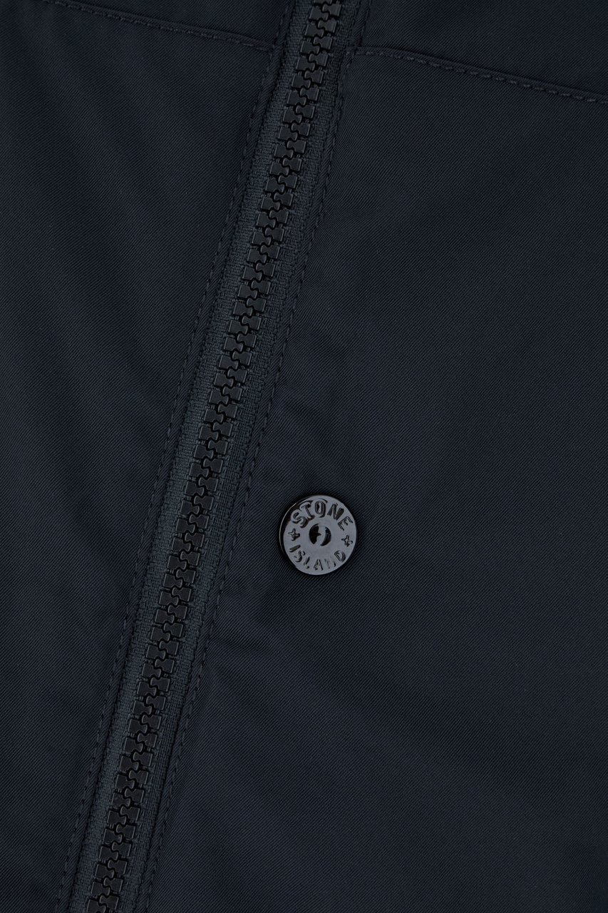 Stone Island Stone Island Midnight blue polyester padded jacket Blauw