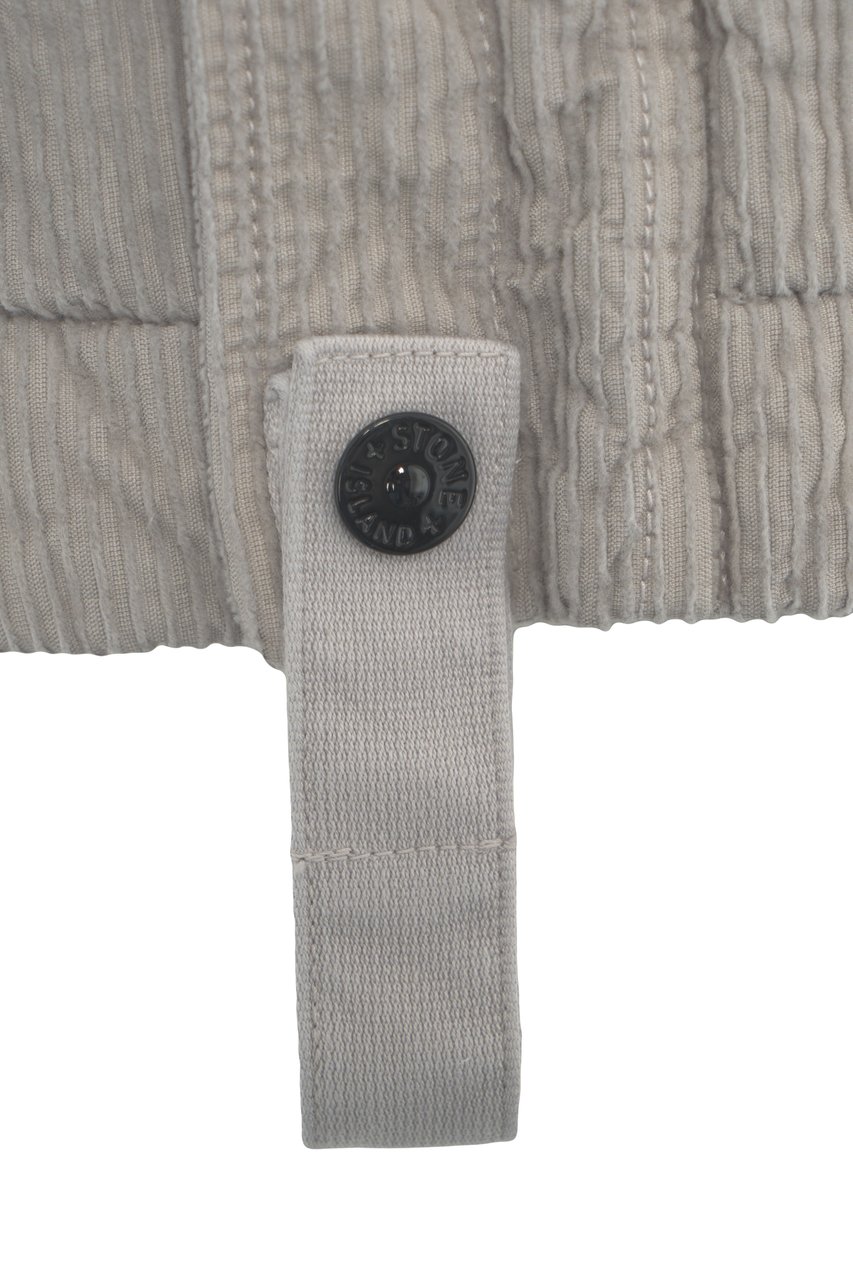 Stone Island Giacca in velluto a coste Grijs