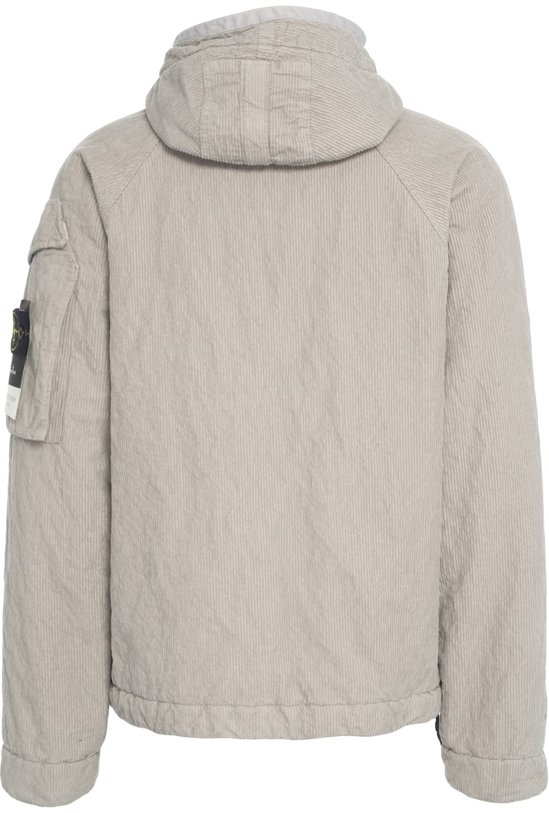 Stone Island Giacca in velluto a coste Grijs