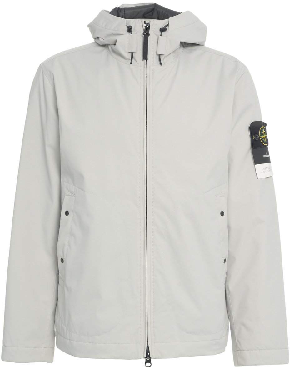 Stone Island Giacca tecnica con cappuccio Grijs