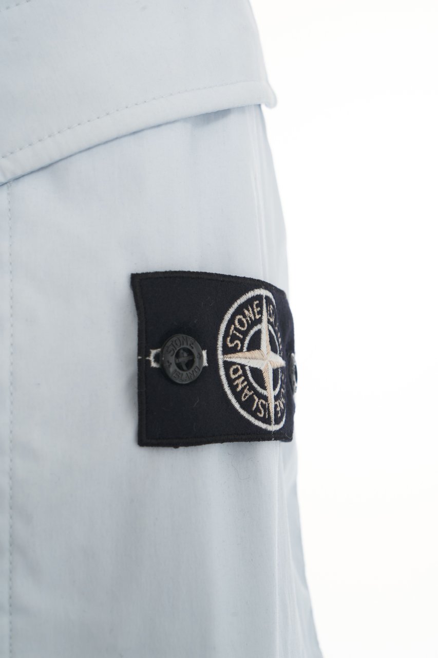 Stone Island Giacca bomber con cappuccio Wit