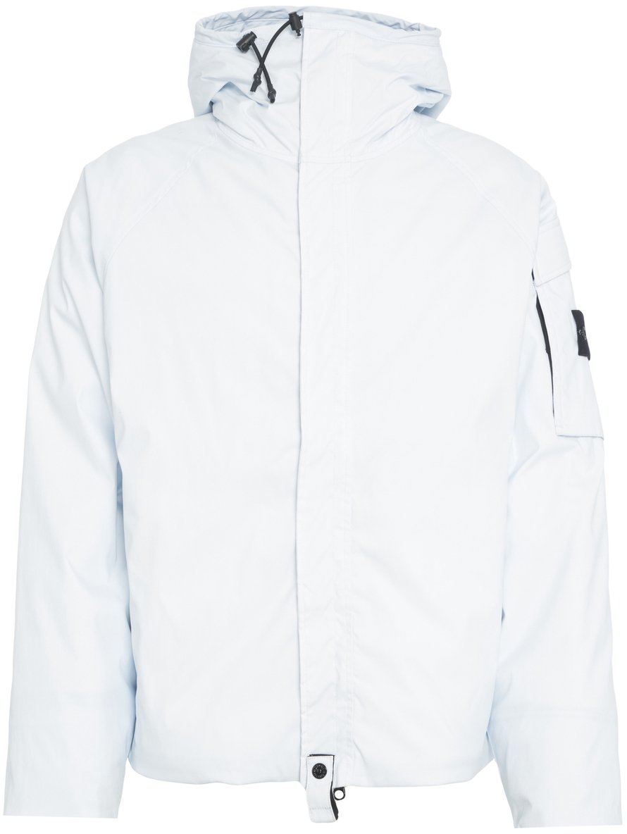 Stone Island Giacca bomber con cappuccio Wit