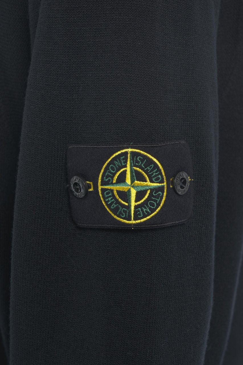 Stone Island Maglione con dettaglio logo Zwart