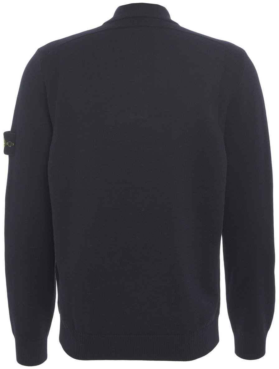 Stone Island Maglione con logo Blauw
