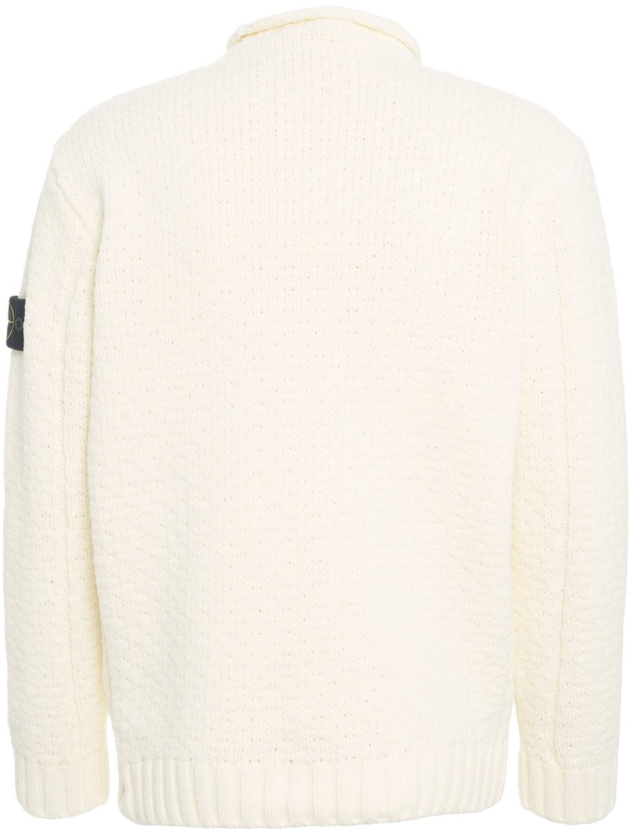 Stone Island Pullover a collo alto Wit