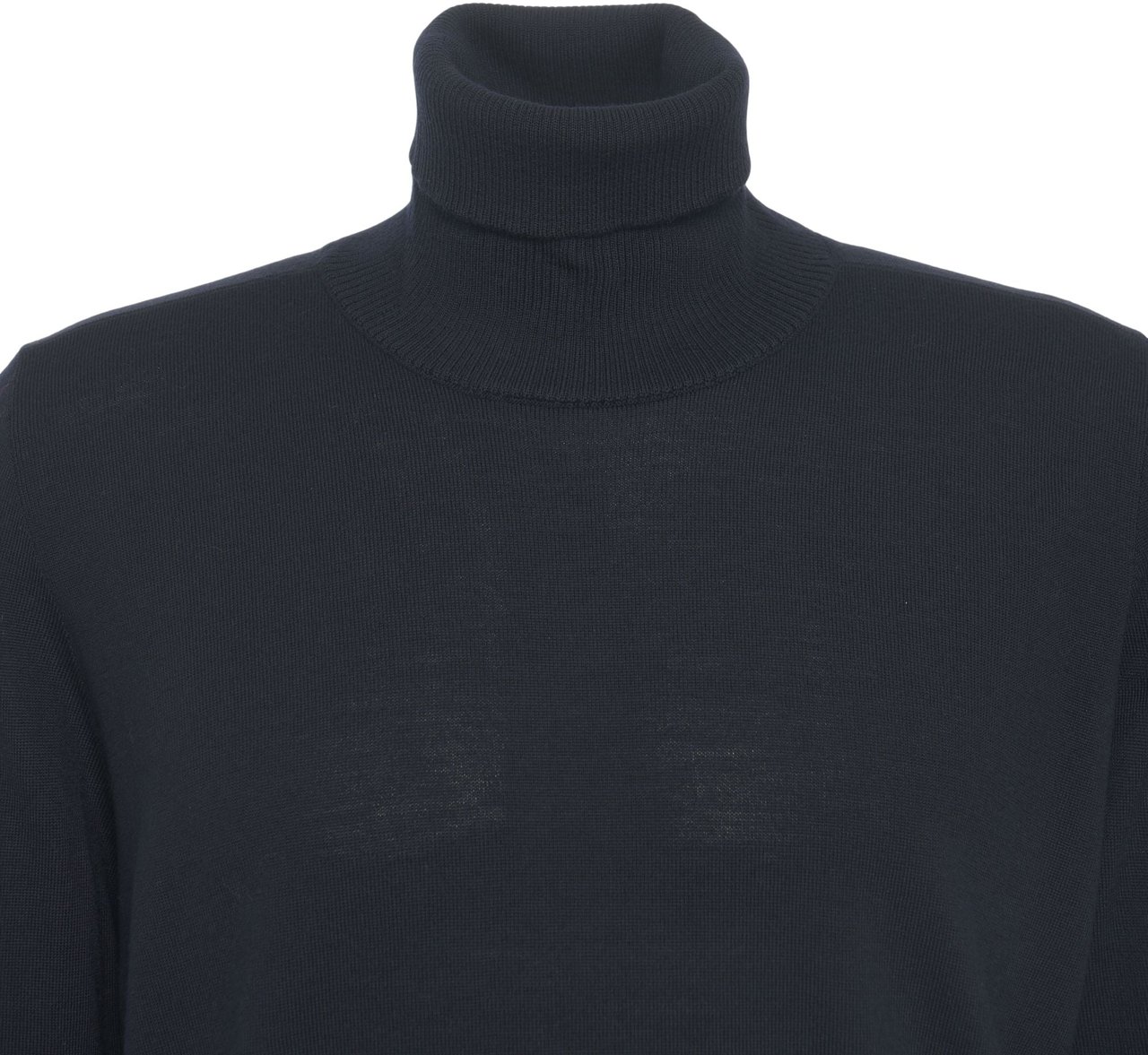 Stone Island Turtleneck sweater with logo detail Blauw