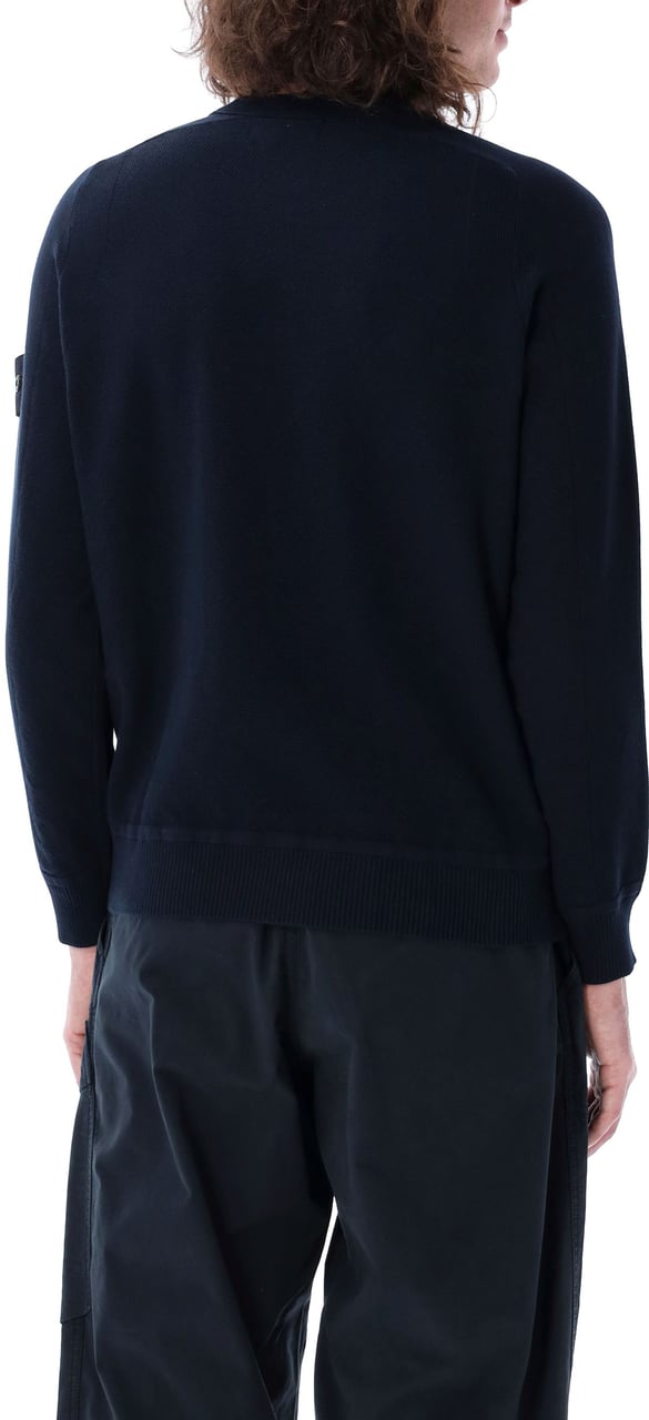 Stone Island Cotton crewneck Blauw