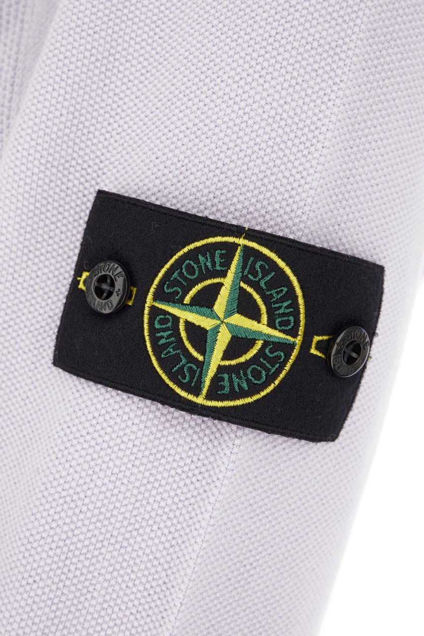 Stone Island Stone Island Lillac cotton sweatshirt Paars