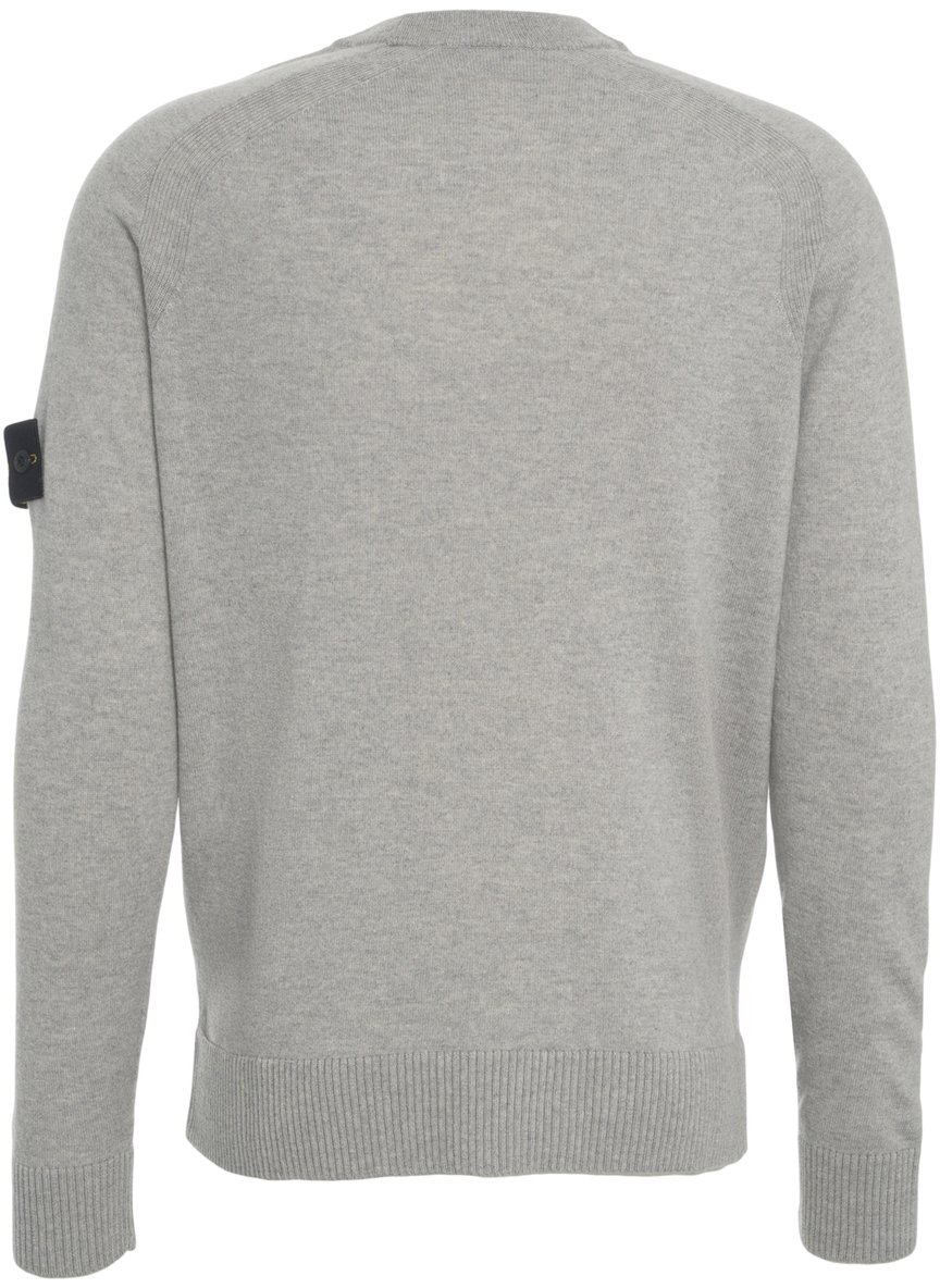 Stone Island Maglione con applicazione logo Grijs