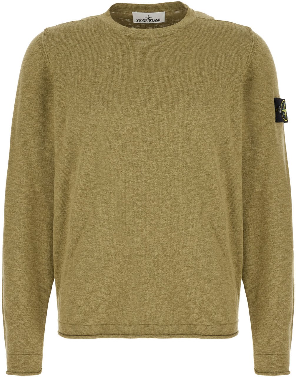 Stone Island Stone Island Military green cotton blend sweater Groen