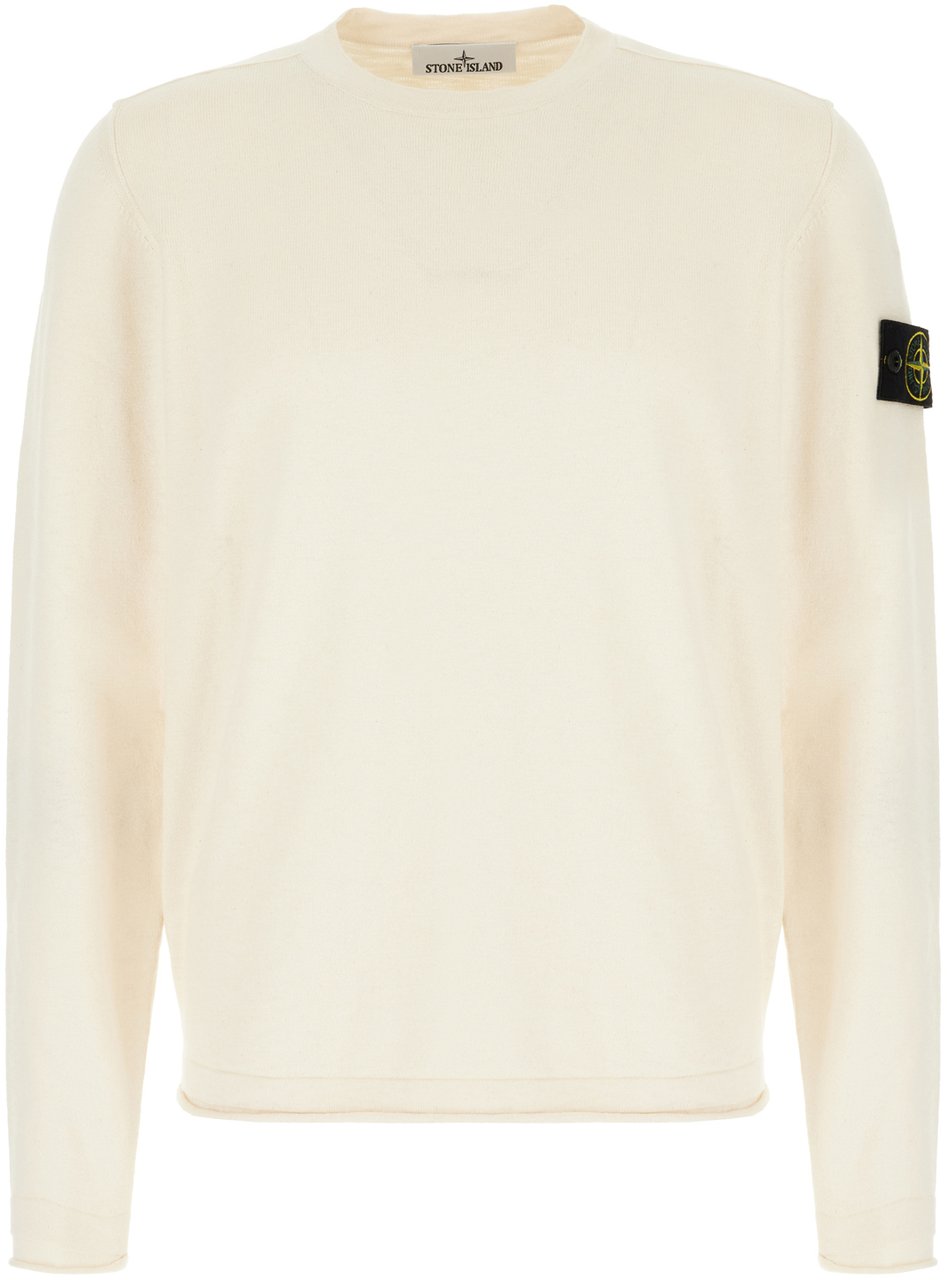 Stone Island Stone Island Sand cotton blend sweater Neutraal