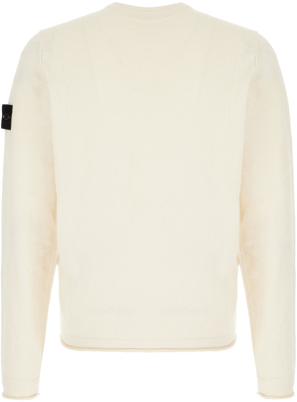 Stone Island Stone Island Sand cotton blend sweater Neutraal