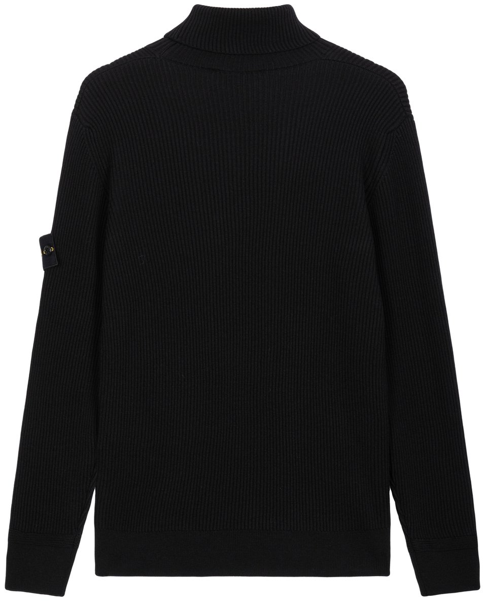 Stone Island Dolcevita con logo Zwart