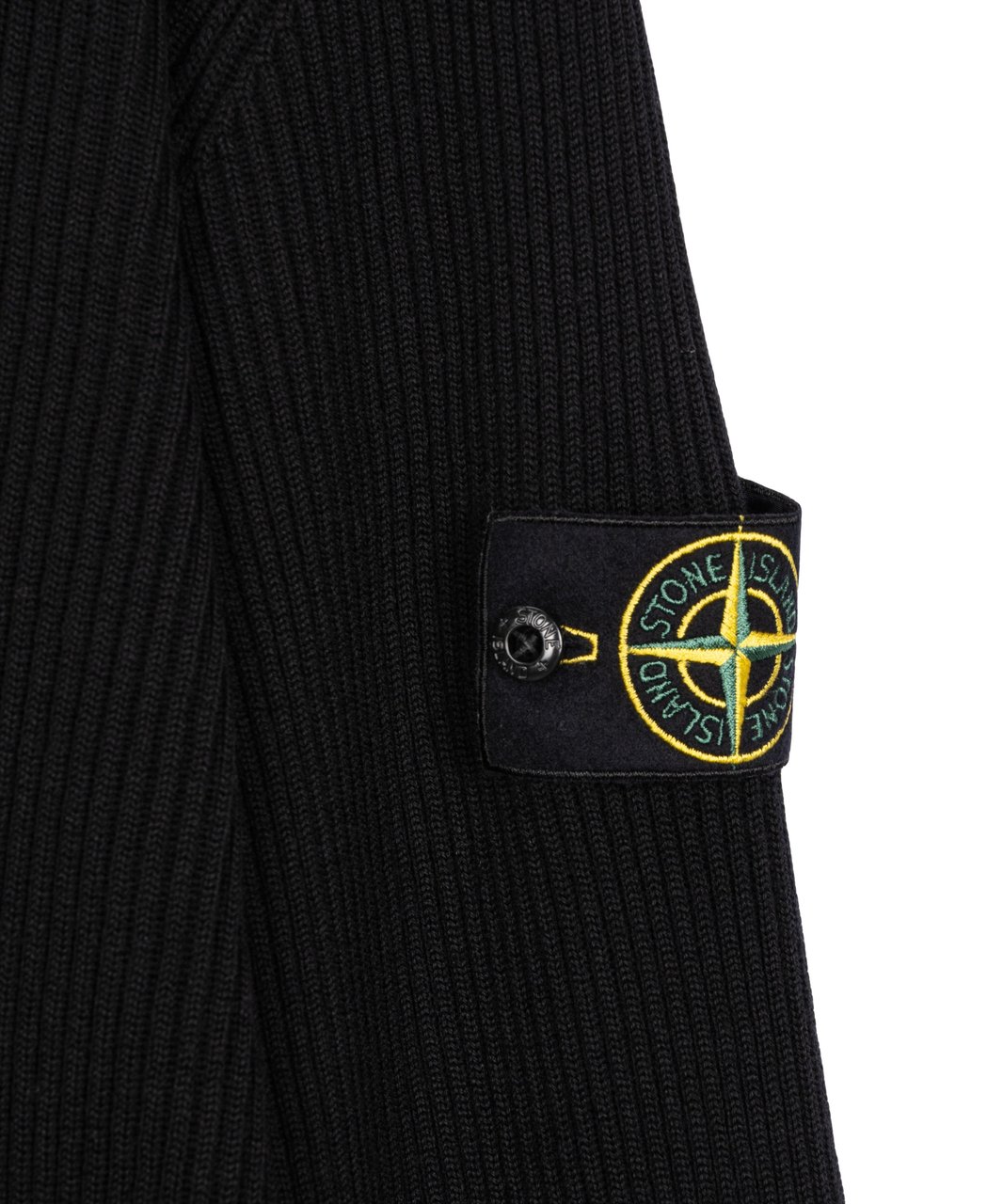 Stone Island Dolcevita con logo Zwart