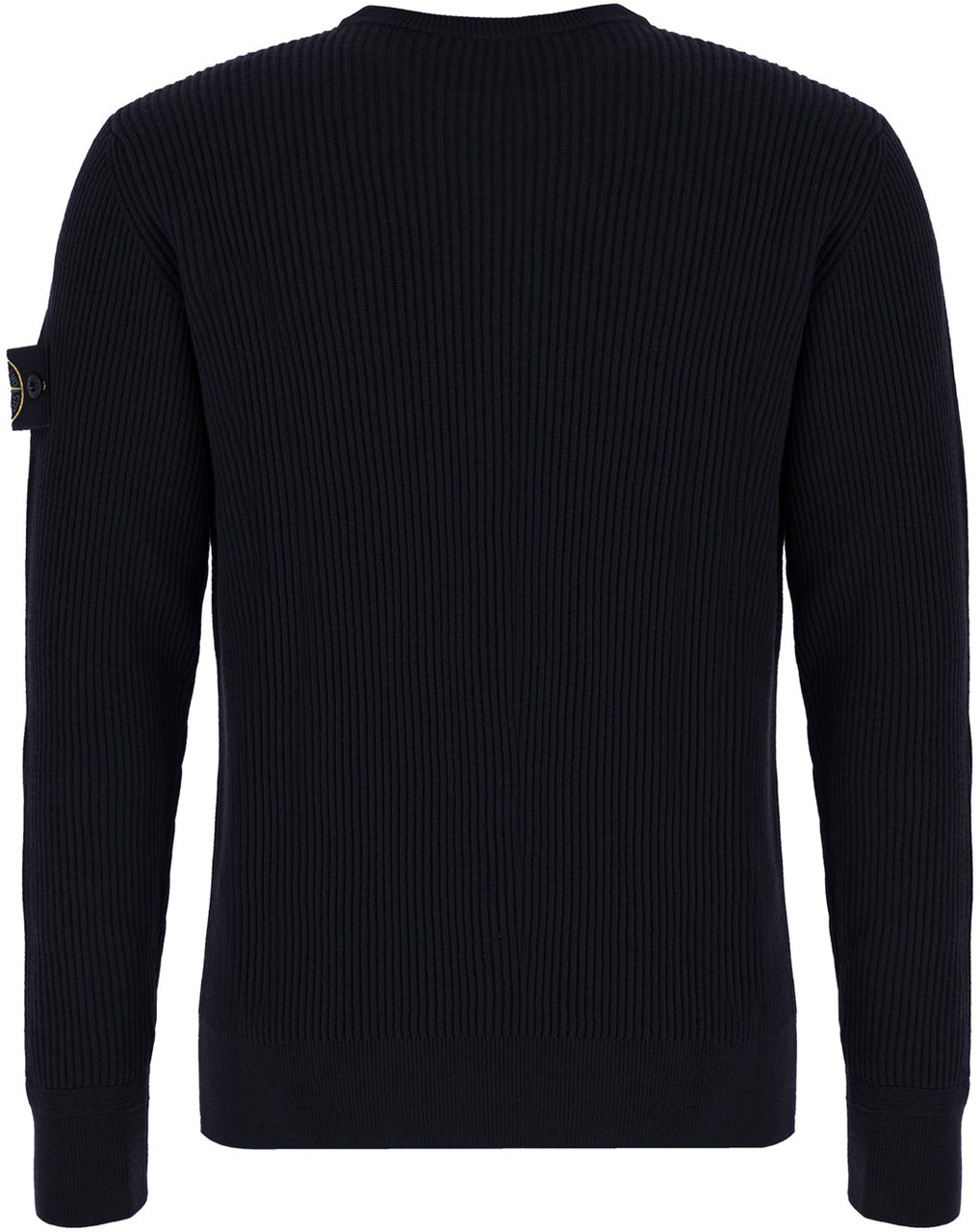 Stone Island Midnight blue wool sweater Blauw