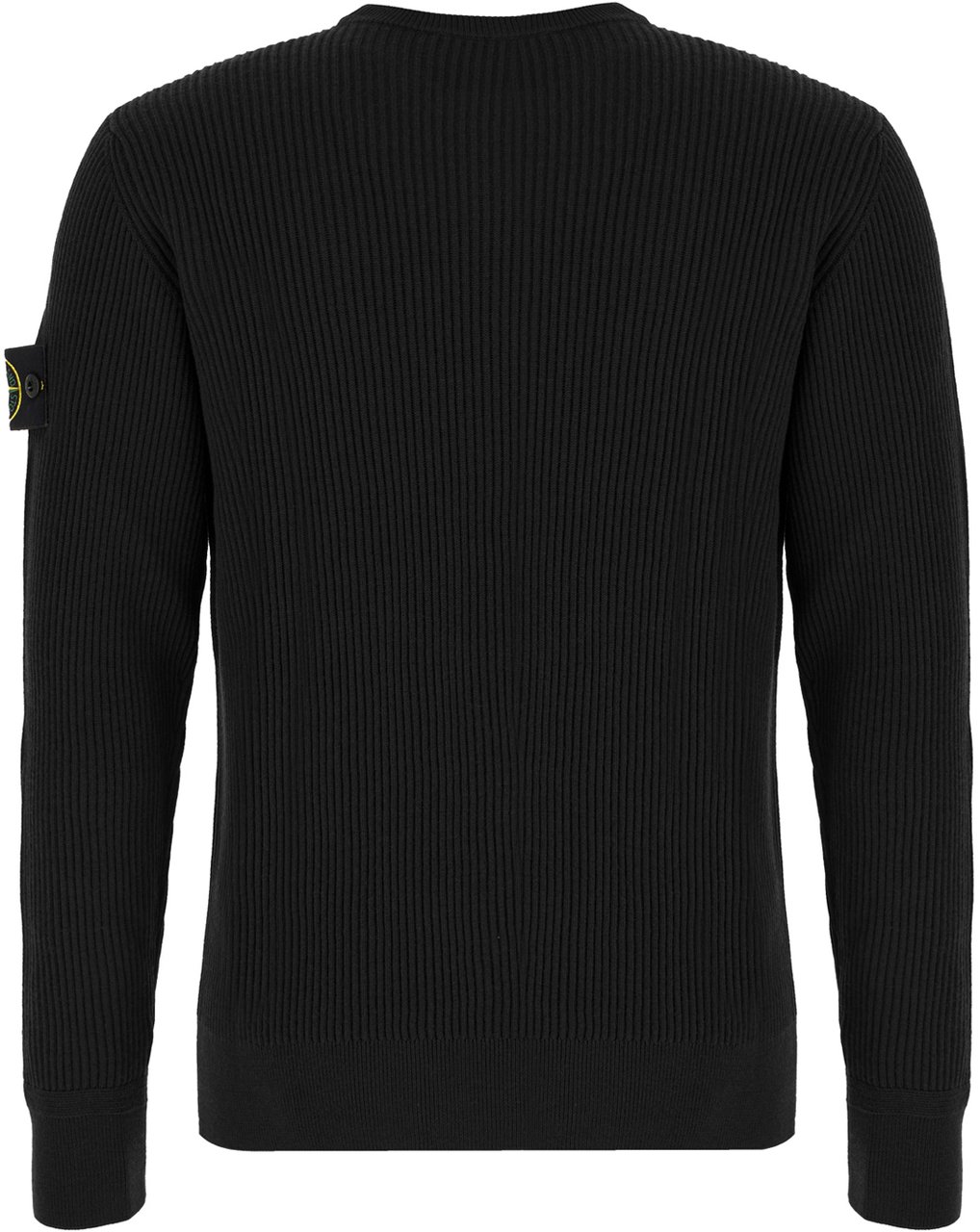 Stone Island Black wool sweater Zwart